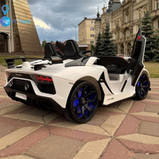Licensed Lamborghini Aventador SVJ 2-Seater Ride-On Car 24V/14Ah with Drift Function 1500W