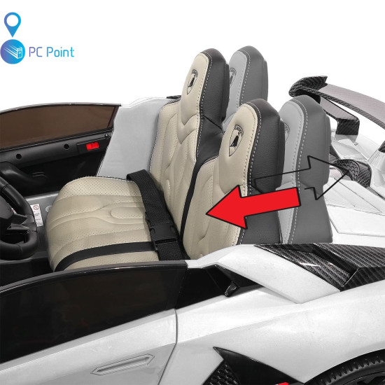 Licensed Lamborghini Aventador SVJ 2-Seater Ride-On Car 24V/14Ah with Drift Function 1500W