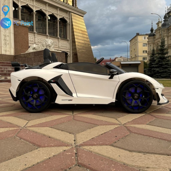 Licensed Lamborghini Aventador SVJ 2-Seater Ride-On Car 24V/14Ah with Drift Function 1500W