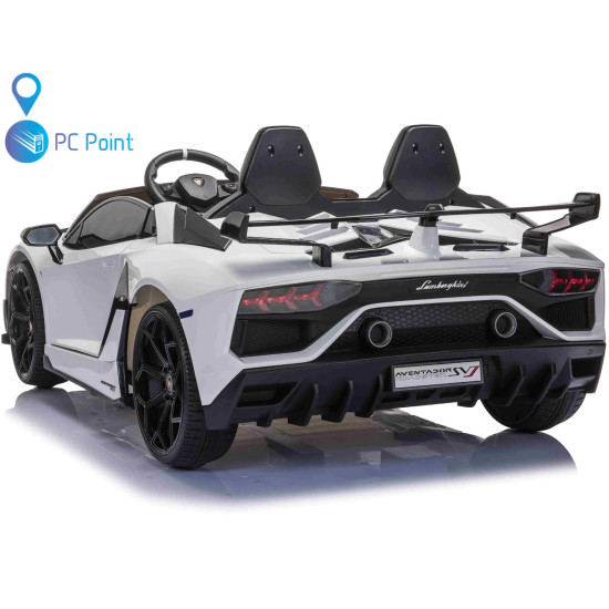 Licensed Lamborghini Aventador SVJ 2-Seater Ride-On Car 24V/14Ah with Drift Function 1500W
