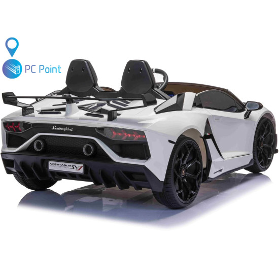 Licensed Lamborghini Aventador SVJ 2-Seater Ride-On Car 24V/14Ah with Drift Function 1500W
