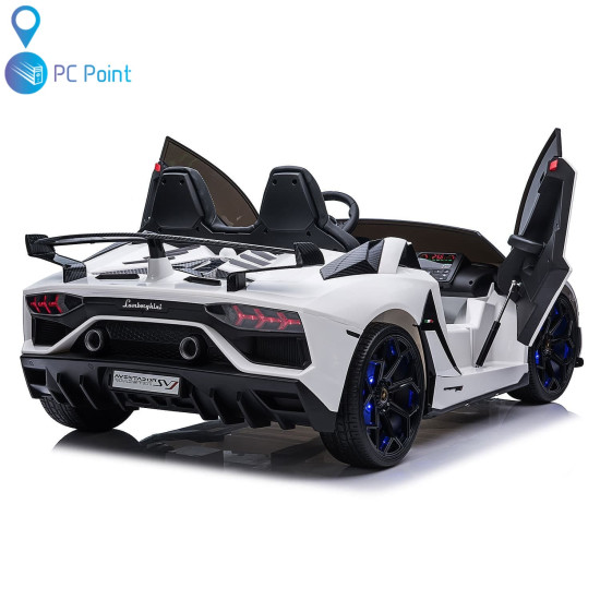 Licensed Lamborghini Aventador SVJ 2-Seater Ride-On Car 24V/14Ah with Drift Function 1500W