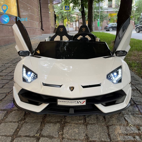 Licensed Lamborghini Aventador SVJ 2-Seater Ride-On Car 24V/14Ah with Drift Function 1500W