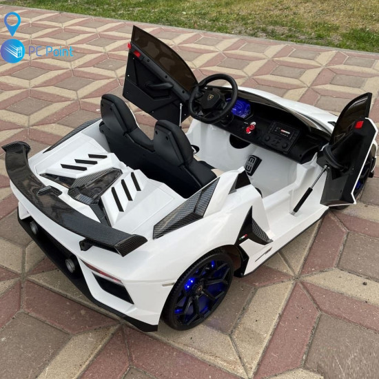 Licensed Lamborghini Aventador SVJ 2-Seater Ride-On Car 24V/14Ah with Drift Function 1500W