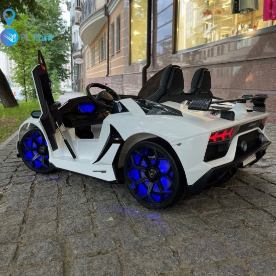 Licensed Lamborghini Aventador SVJ 2-Seater Ride-On Car 24V/14Ah with Drift Function 1500W