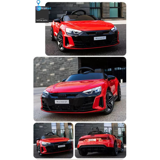 AUDI RS E-TRON GT 4WD Licensed Ride-On Electric Car 12V/7Ah MP3, 100W