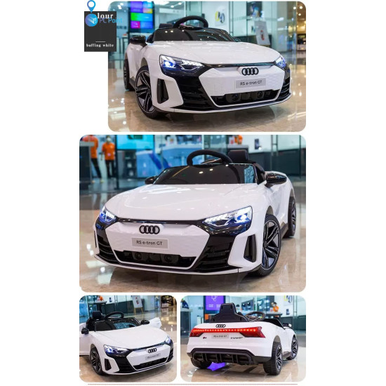 AUDI RS E-TRON GT 4WD Licensed Ride-On Electric Car 12V/7Ah MP3, 100W