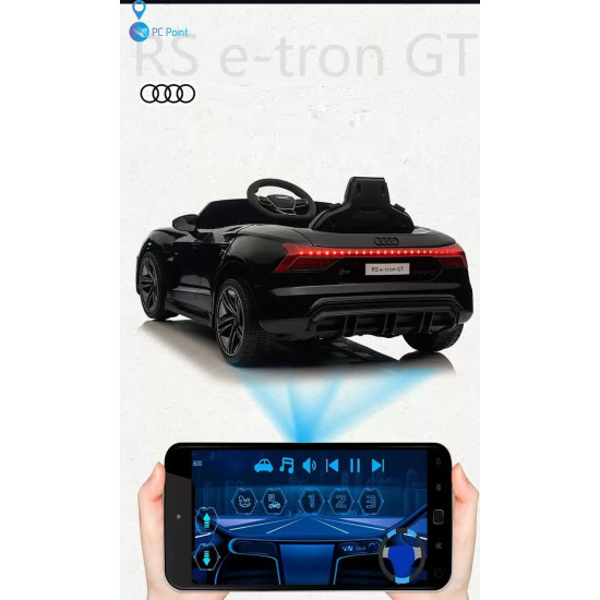 AUDI RS E-TRON GT 4WD Licensed Ride-On Electric Car 12V/7Ah MP3, 100W