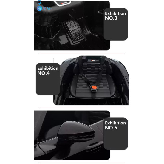 AUDI RS E-TRON GT 4WD Licensed Ride-On Electric Car 12V/7Ah MP3, 100W