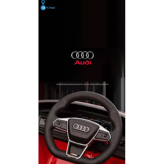 AUDI RS E-TRON GT 4WD Licensed Ride-On Electric Car 12V/7Ah MP3, 100W