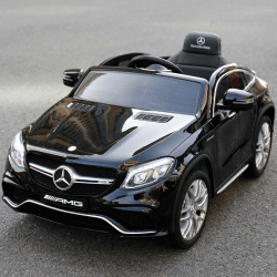 Mercedes GLE63 Coupe battery car with soft tires and leather seat