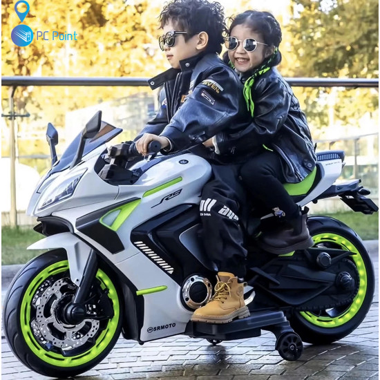 Battery-Powered Motorcycle Big Ninja 12V/7Ah, MP3 Player