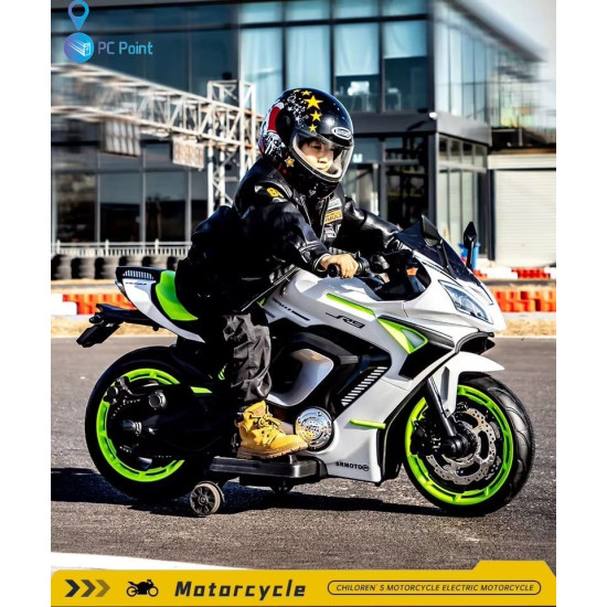 Battery-Powered Motorcycle Big Ninja 12V/7Ah, MP3 Player