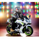 Battery-Powered Motorcycle Big Ninja 12V/7Ah, MP3 Player