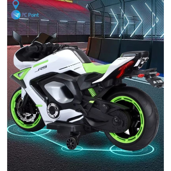 Battery-Powered Motorcycle Big Ninja 12V/7Ah, MP3 Player