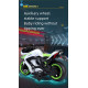 Battery-Powered Motorcycle Big Ninja 12V/7Ah, MP3 Player