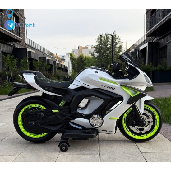 Battery-Powered Motorcycle Big Ninja 12V/7Ah, MP3 Player