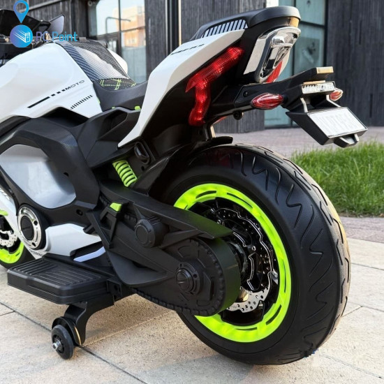 Battery-Powered Motorcycle Big Ninja 12V/7Ah, MP3 Player