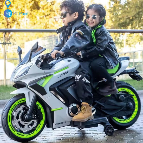 Battery-Powered Motorcycle Big Ninja 12V/7Ah, MP3 Player