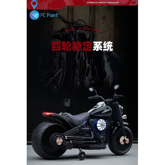 Battery-Powered Motorcycle SF Racing 12V/10Ah