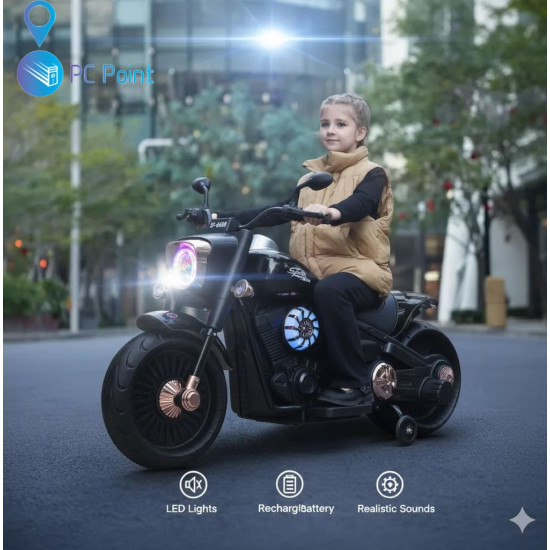 Battery-Powered Motorcycle SF Racing 12V/10Ah