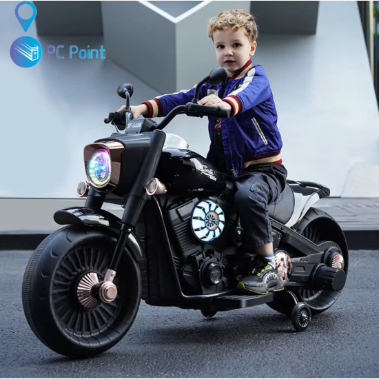 Battery-Powered Motorcycle SF Racing 12V/10Ah