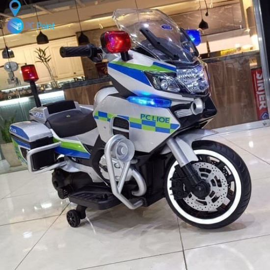 Battery-Powered Motorcycle POLICE 12V/7Ah