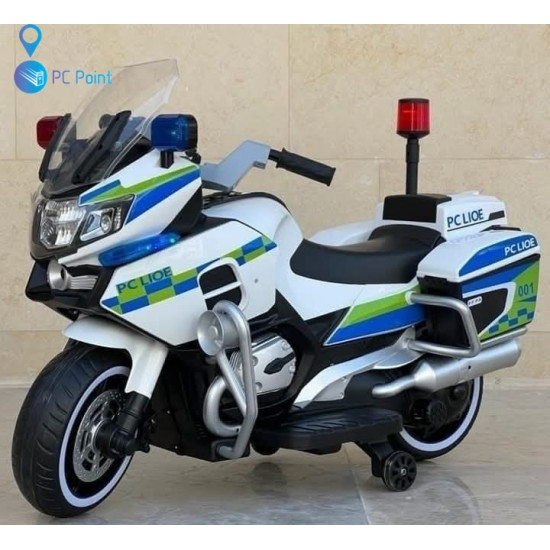 Battery-Powered Motorcycle POLICE 12V/7Ah