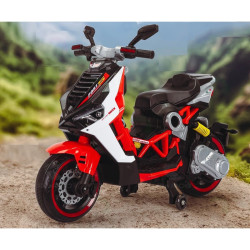 Акумулаторен мотор Rimini V6RR 12V с кожена седалка и меки гуми 2024