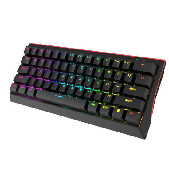 Marvo геймърска клавиатура Gaming Mechanical keyboard 61 keys TKL - KG962 - BLUE switches