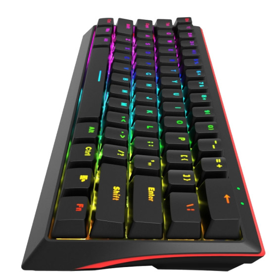 Marvo геймърска клавиатура Gaming Mechanical keyboard 61 keys TKL - KG962 - BLUE switches