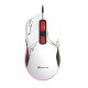 Xtrike ME геймърска мишка Gaming Mouse GM-316W - 7200dpi, Detachable covers, White