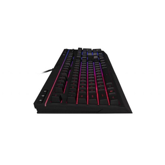 Геймърскa клавиатура HyperX Alloy Core, RGB подсветка, Черен