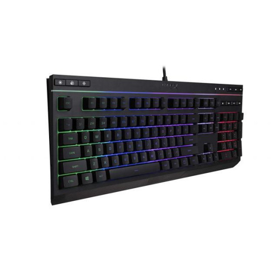 Геймърскa клавиатура HyperX Alloy Core, RGB подсветка, Черен