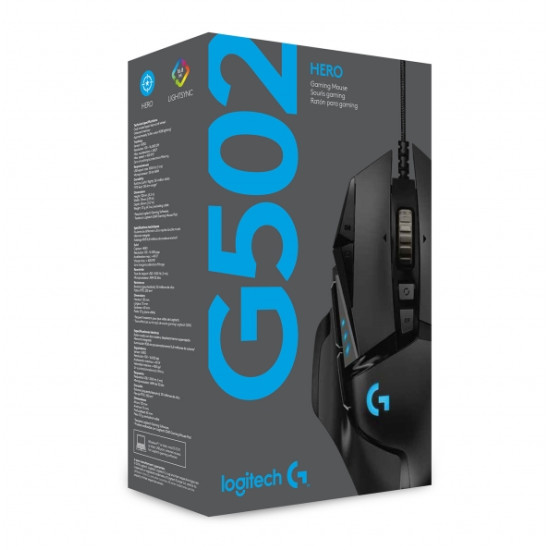 Геймърска мишка Logitech G502 HERO Proteus Spectrum RGB