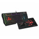 Геймърски комплект Esports A4Tech Bloody B1700, Клавиатура N140N, мишка ES7, Пад BP-50M
