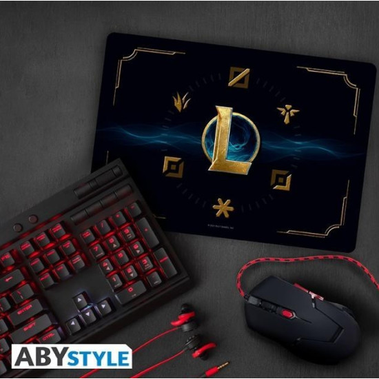 Геймърски пад ABYSTYLE LEAGUE OF LEGENDS - Hextech logo, Многоцветен