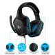 Геймърски слушалки Logitech G432, Микрофон, Черни