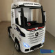 Mercedes ACTROS Licensed Electric Ride-On Truck with Trailer, 2×12V Batteries