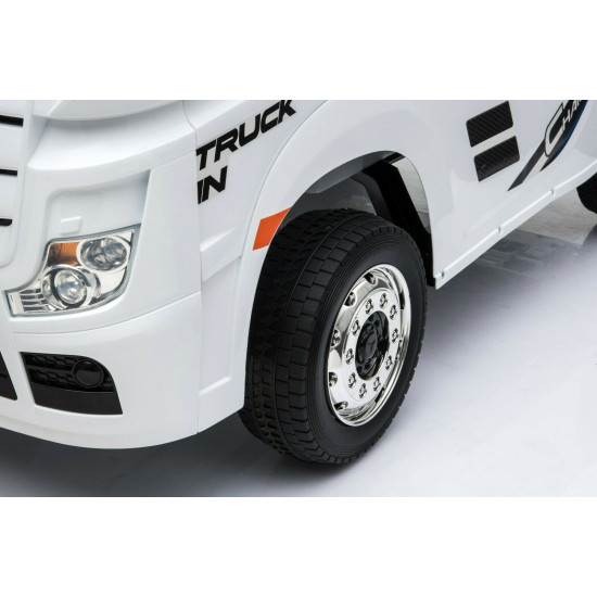 Mercedes ACTROS Licensed Electric Ride-On Truck with Trailer, 2×12V Batteries