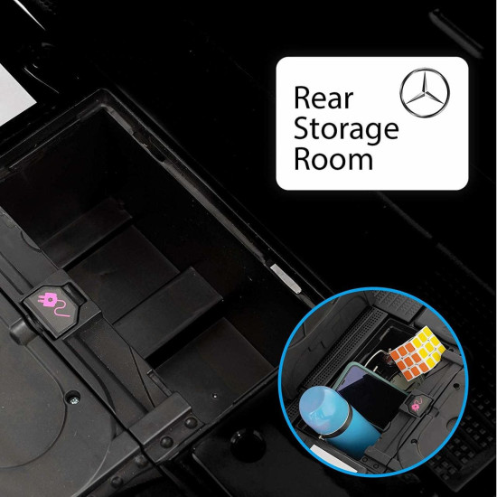 Mercedes ACTROS Licensed Electric Ride-On Truck with Trailer, 2×12V Batteries