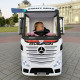 Mercedes ACTROS Licensed Electric Ride-On Truck with Trailer, 2×12V Batteries