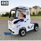 Mercedes ACTROS Licensed Electric Ride-On Truck with Trailer, 2×12V Batteries