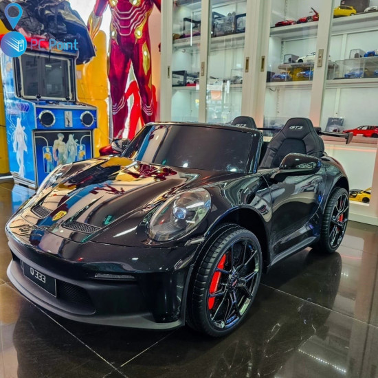 Two-Seater Battery-Powered Porsche GT3 4x4, 800W