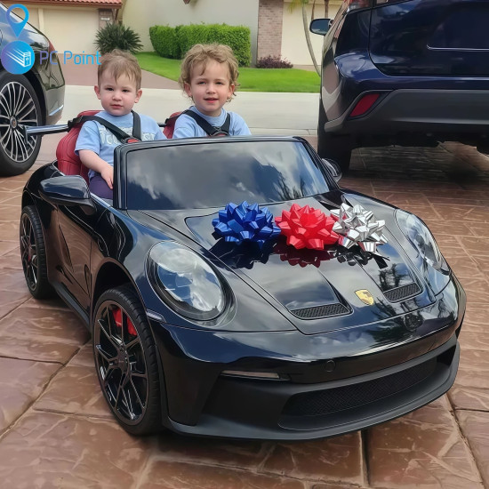 Two-Seater Battery-Powered Porsche GT3 4x4, 800W