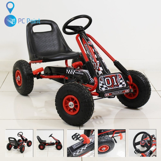 КАРТИНГ С ПЕДАЛИ GO KART  - FORMULA  - Модел 2026