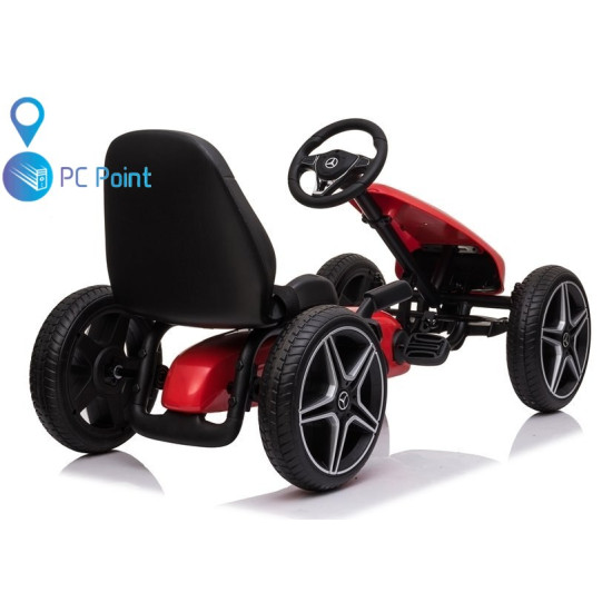 Лицензиран детски картинг Mercedes-Benz PEDAL GO KART с меки EVA гуми – Модел 2026