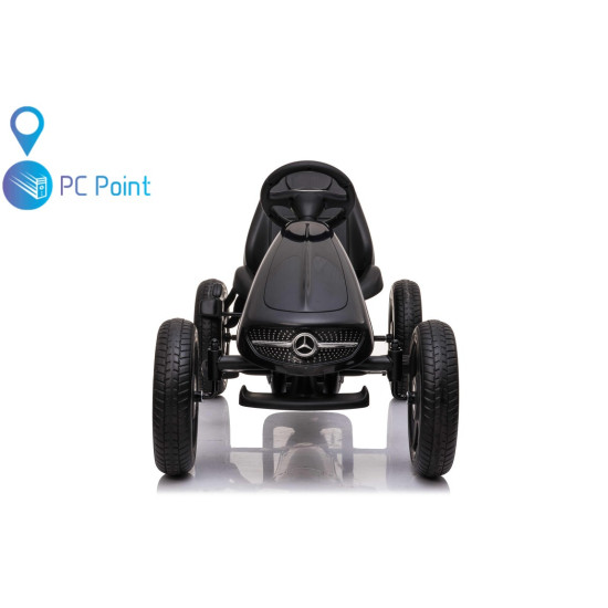 Лицензиран детски картинг Mercedes-Benz PEDAL GO KART с меки EVA гуми – Модел 2026
