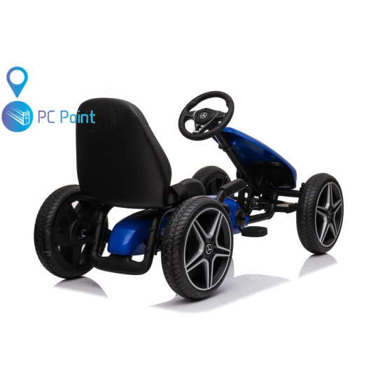 Лицензиран детски картинг Mercedes-Benz PEDAL GO KART с меки EVA гуми – Модел 2026