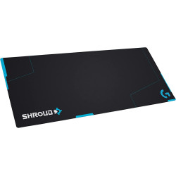 Геймърски пад Logitech G840, XL, Shroud Edition, Черен